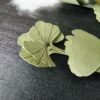 branche ginkgo feuillage en papier décoration durable artisanale