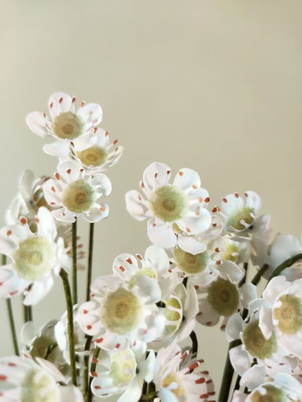 fleurs en papier décoration artisanale durable