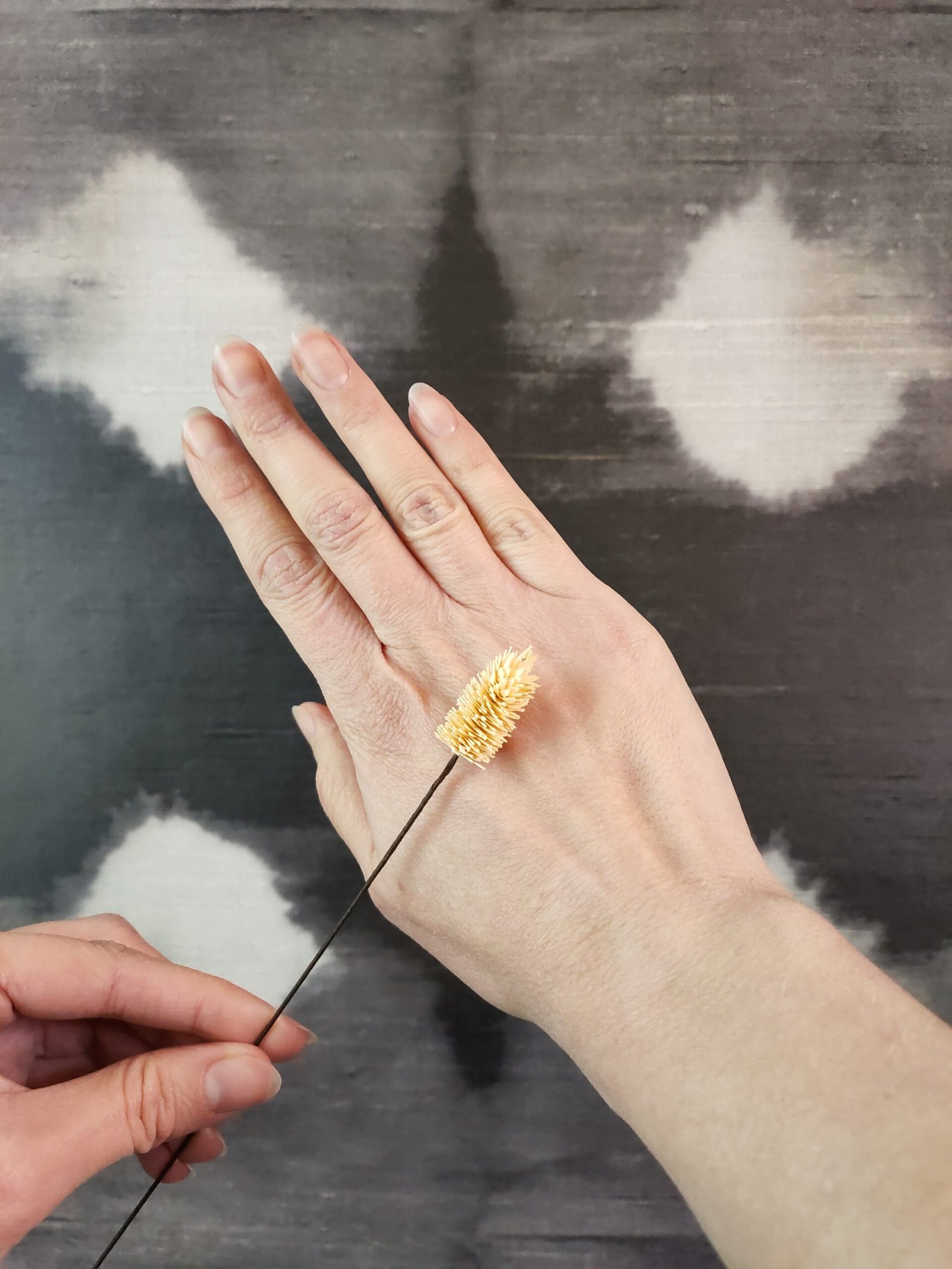 lagure fleur en papier dessiné déco artisanale durable bouquet