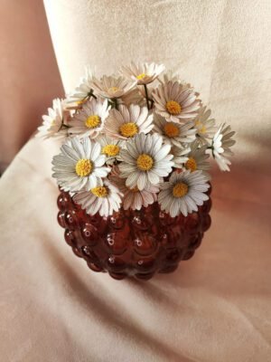 fleurs pâquerettes en papier dessiné déco artisanale durable bouquet