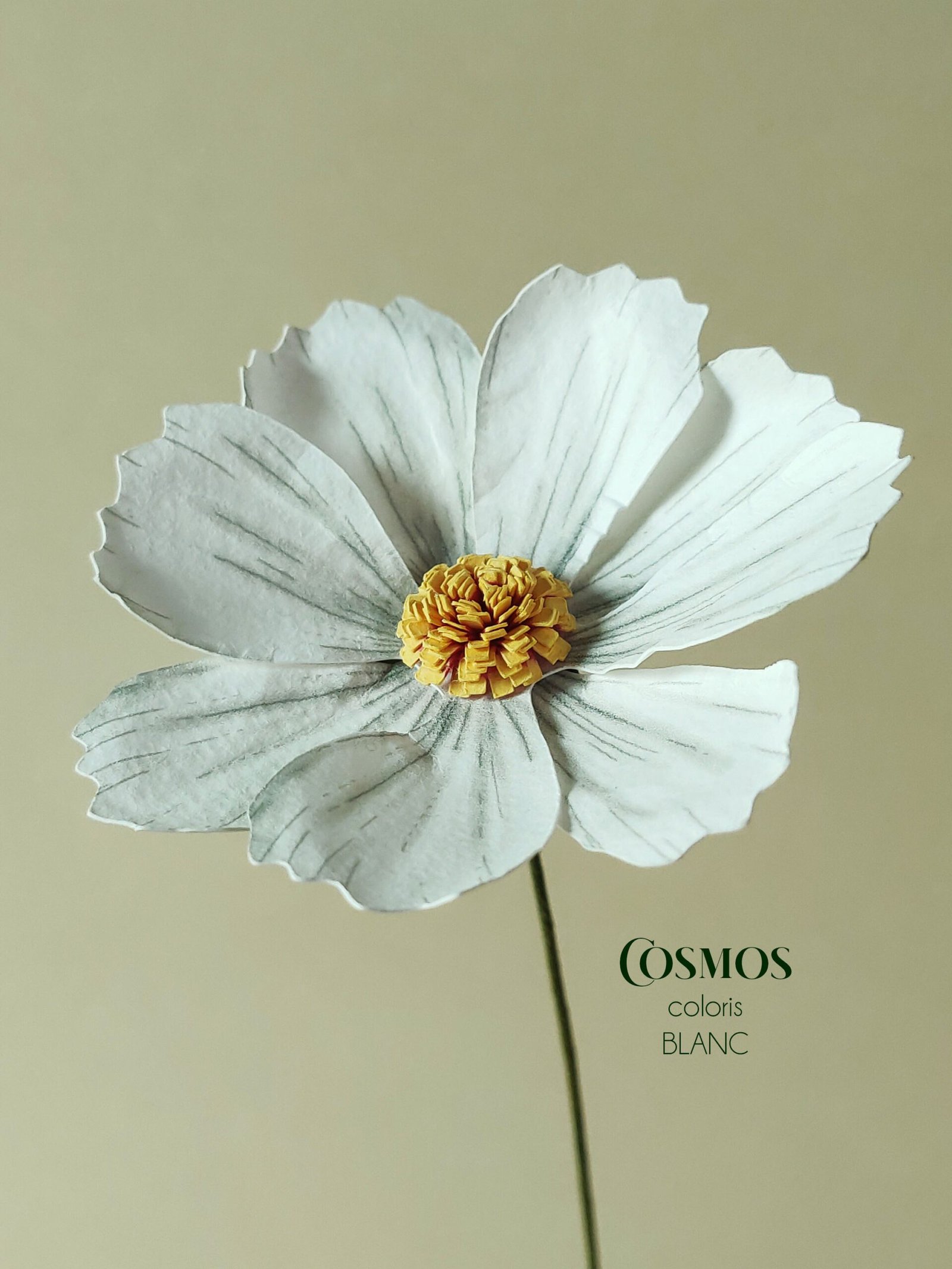 fleurs en papier décoration artisanale durable