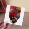 coffret magnets fleuris fleurs murales en papier décoration artisanale durable